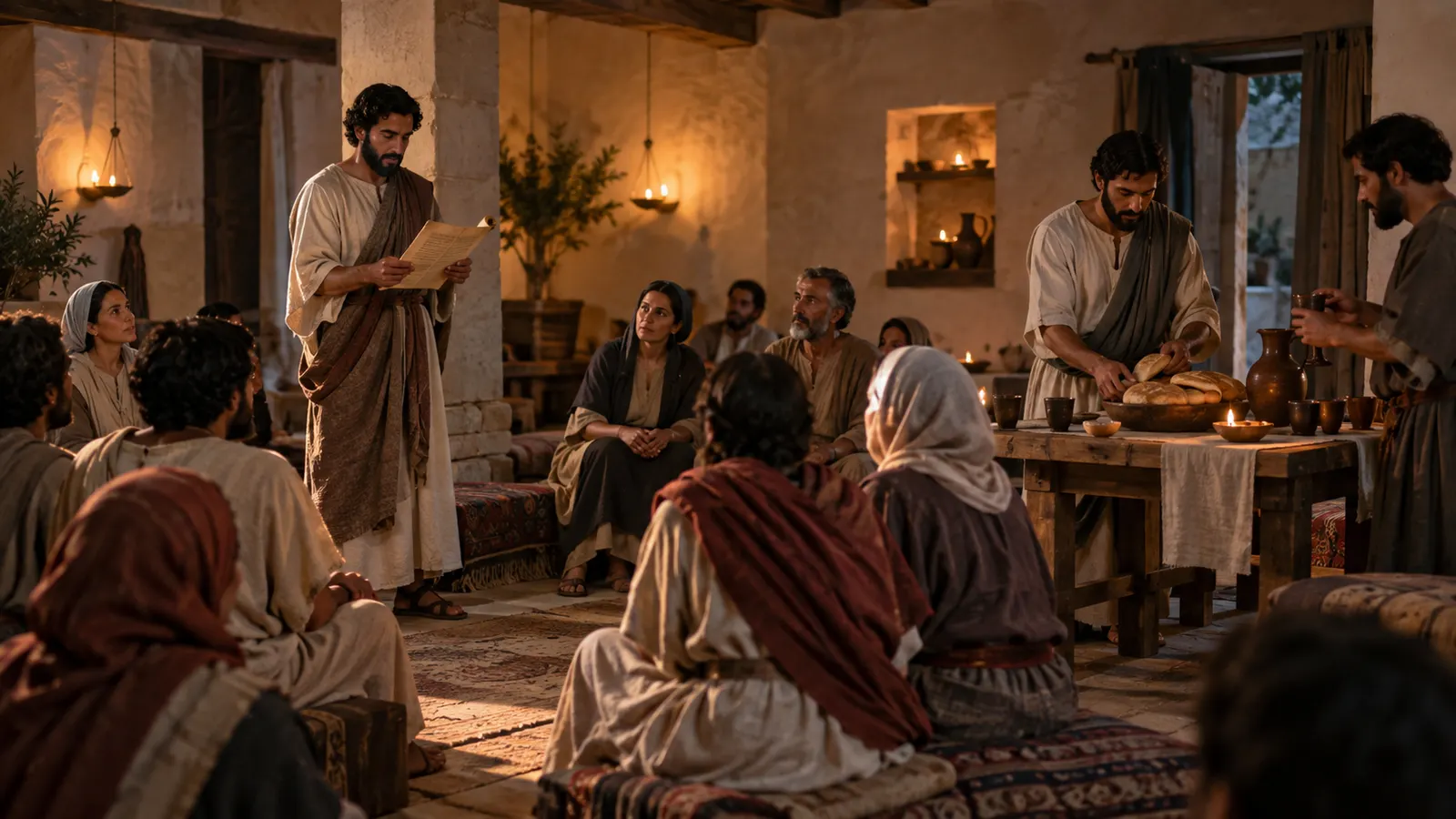Del comedor de casa al culto dominical: cómo cambió la forma de celebrar la Cena