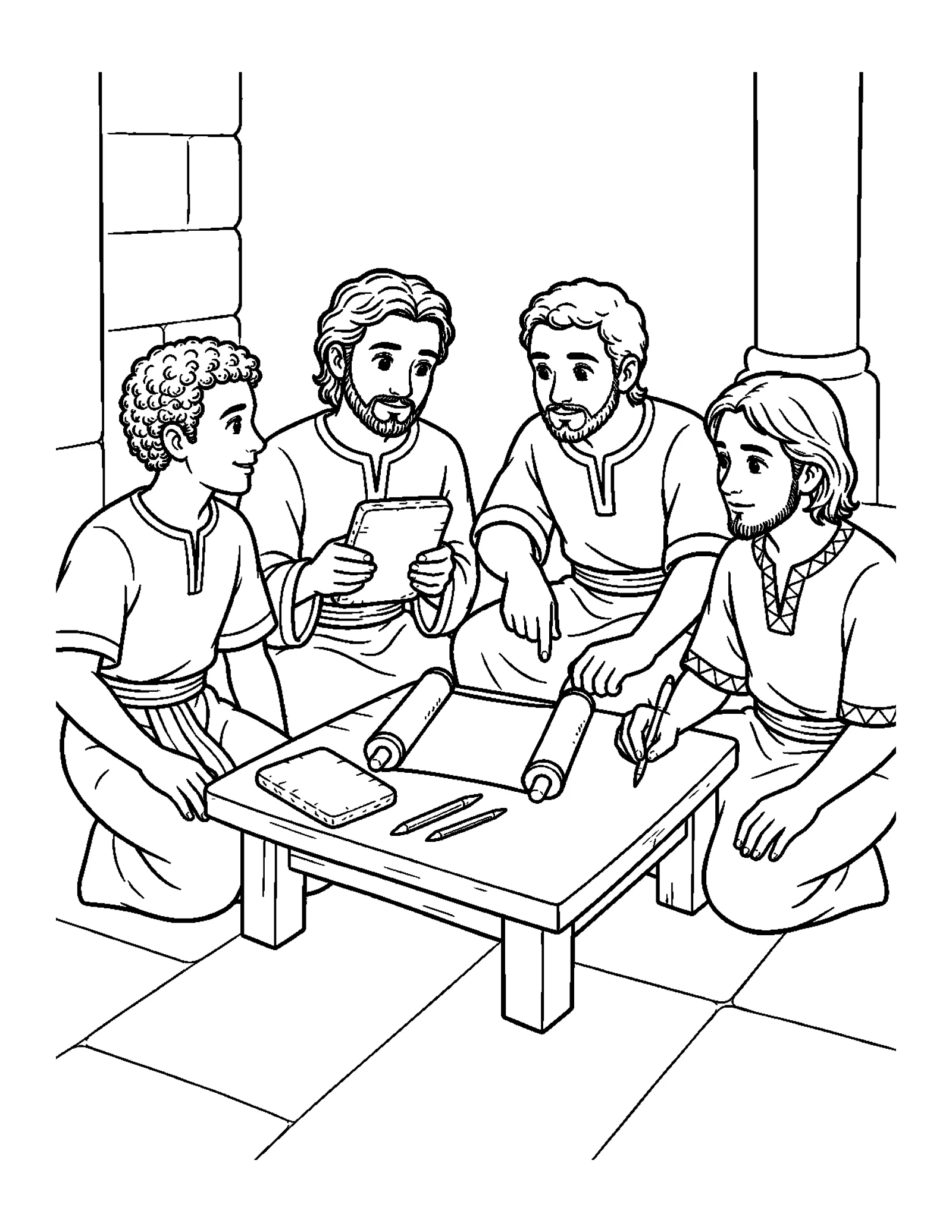 Daniel y sus amigos aprenden juntos