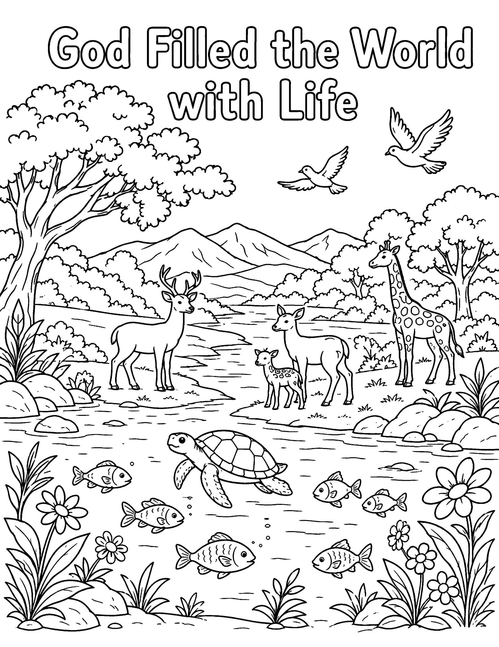 God Filled the World with Life