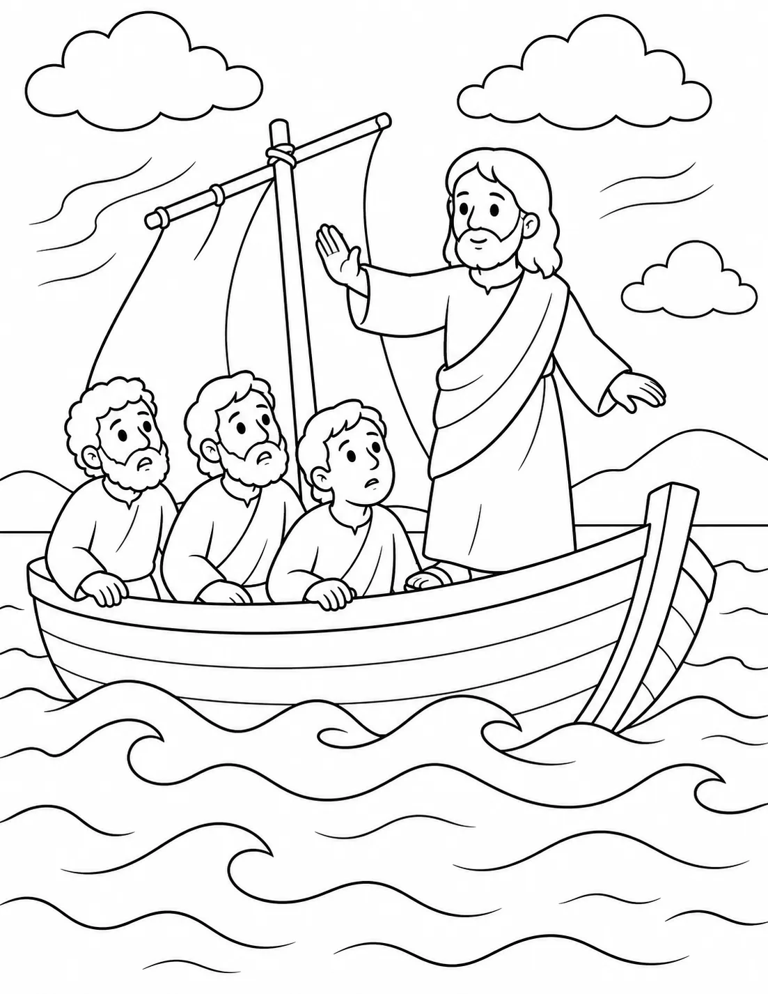 Jesus Calms the Storm